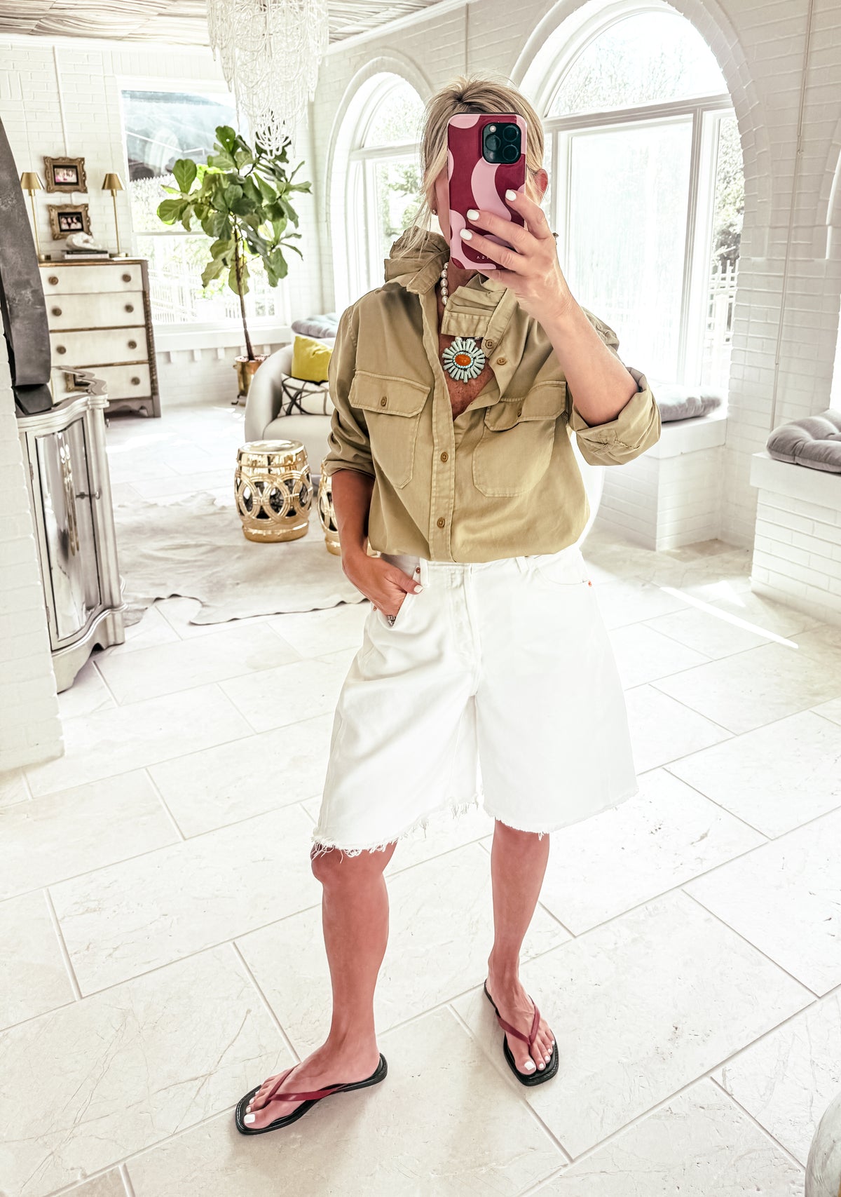 khaki utility
