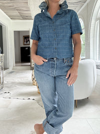window pane denim
