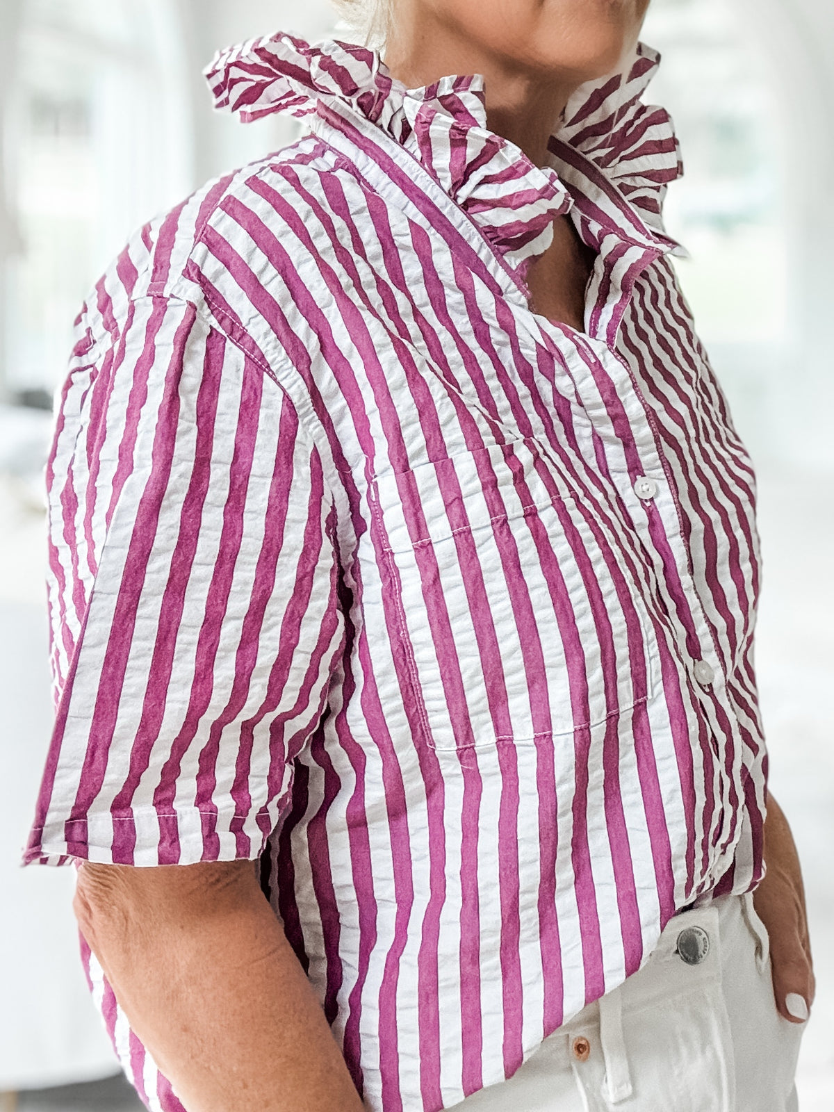 purple striped