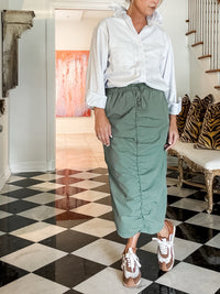 white w/blue plaid
