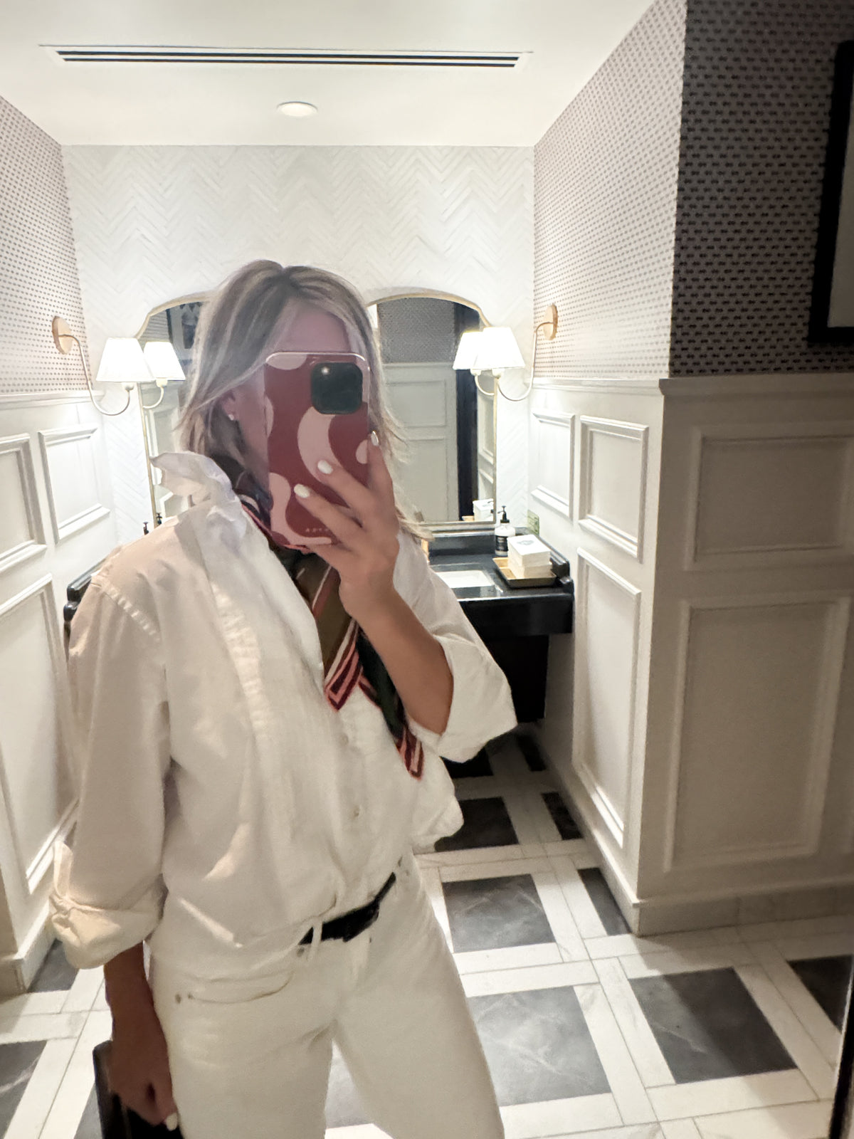 white tuxedo