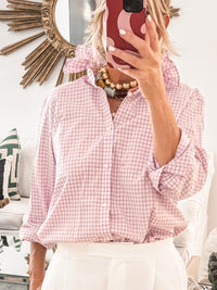 pink plaid