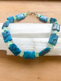 blue + green