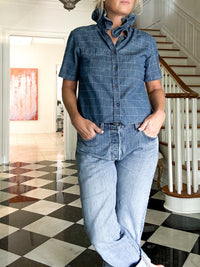 window pane denim