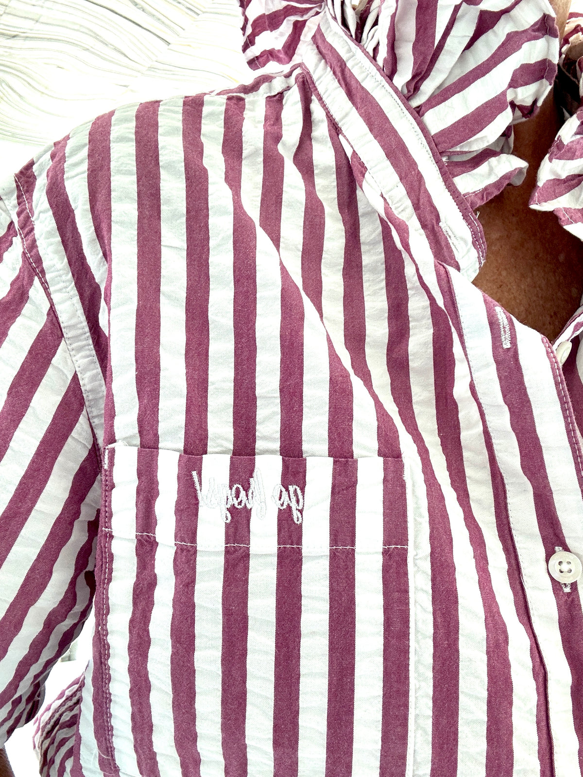 purple striped go frogs!