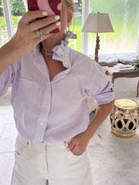lavender tiny stripe
