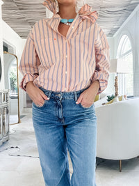 orange + blue stripe