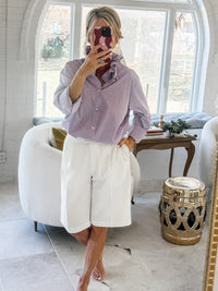 purple mini window pane plaid