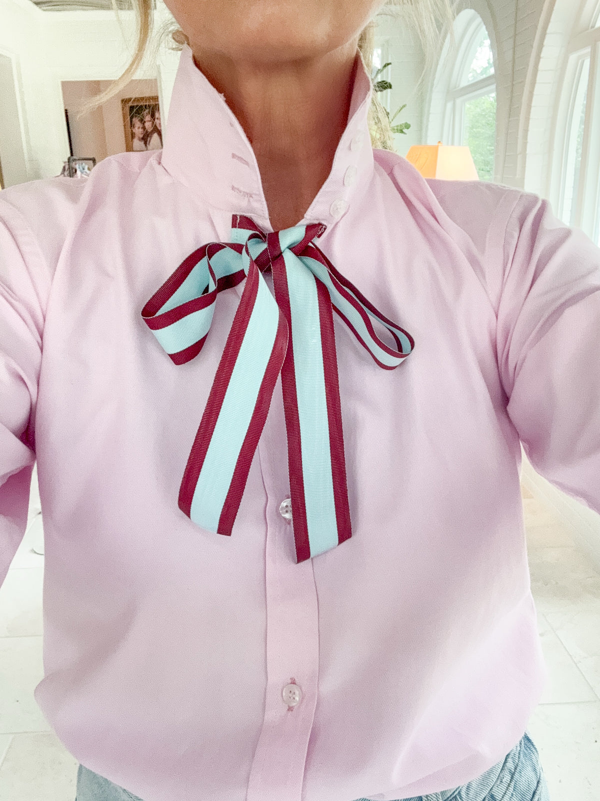 pink + blue + maroon