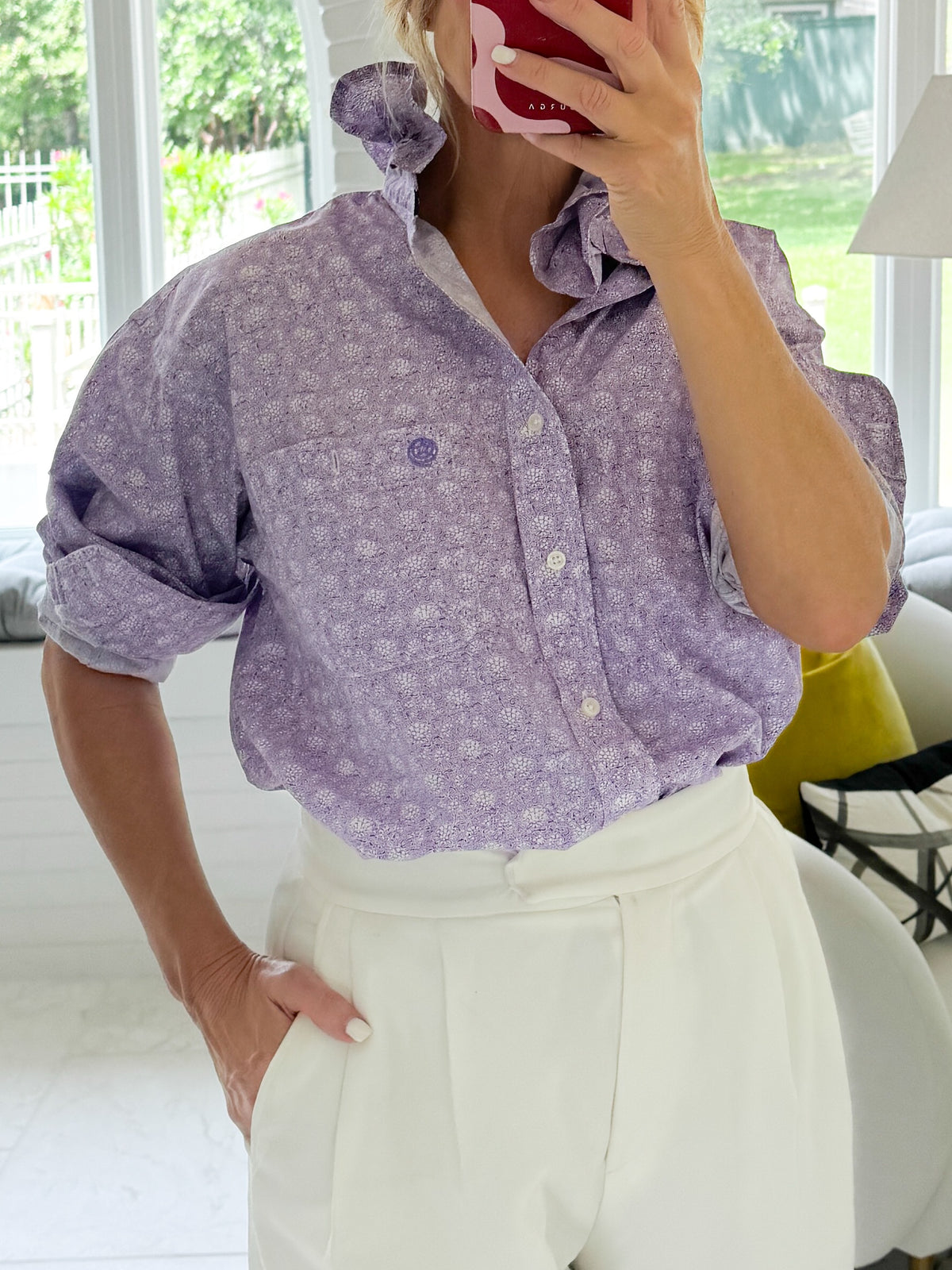 purple print
