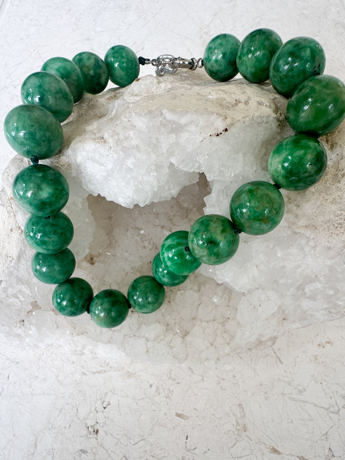 jade + knotted