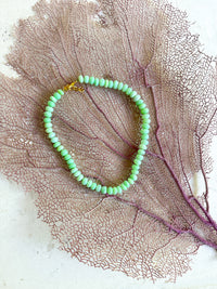 mint green opal