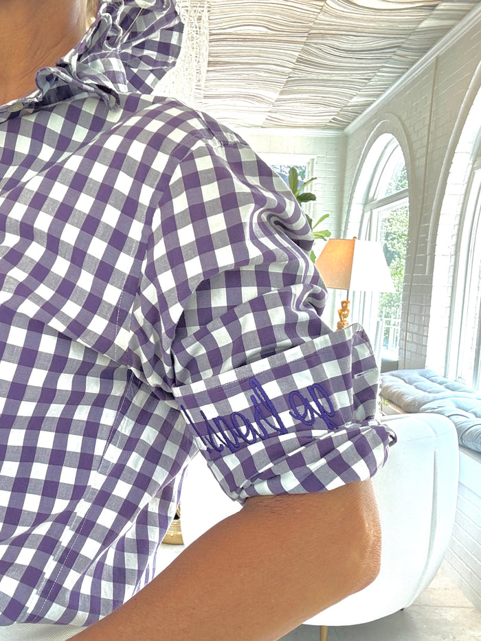 large purple check go frogs!