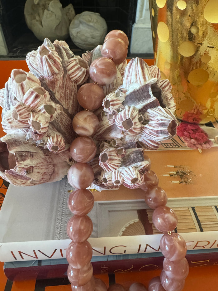 rhodochrosite pink glass