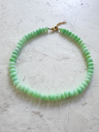 mint green opal